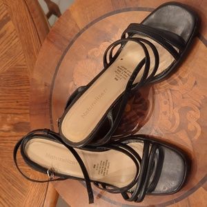 'Naturalizer' brand Size 9 Leather upper. Meyer&Frank's sold.